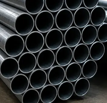 Hollow steel pipes