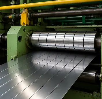 Coil slitting process